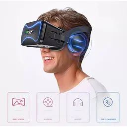 Окуляри віртуальної реальності для телефону VR BOX Z4 з пультом - мініатюра 2