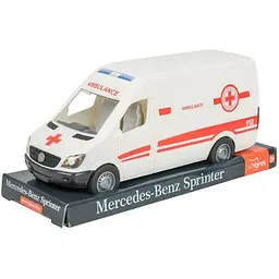 Автомобіль іграшковий "Mercedes-Benz Sprinter" швидка допомога, на планшетці, Tigres