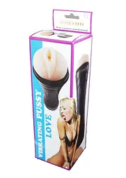 Мастурбатор вагіна з вібро Кібер-шкіра Latarka Dream toys 26-00022 99950 - мініатюра 4