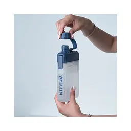 Пляшка для води Kite 450 мл синя (K25-1239-1) - мініатюра 5