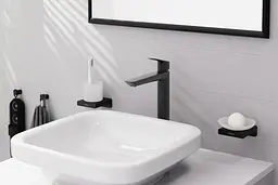 Змішувач для умивальника Hansgrohe Logis без донного клапана matt black 71258670 - мініатюра 3