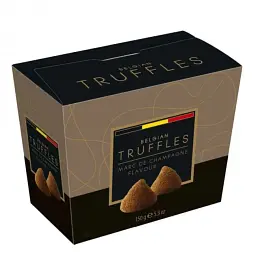 Уцінка. Цукерки трюфельні зі смаком шампанського Belgian Truffles Marc De Champagne Flavour 150 г - мініатюра 1