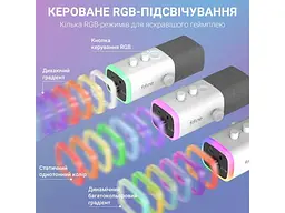 Мікрофон для ПК Fifine AmpliGame AM8T White (AM8TW) - мініатюра 7