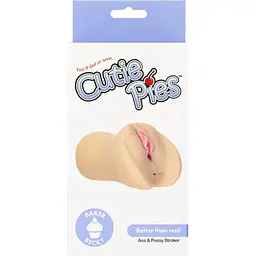 Мастурбатор-вагіна та попка Cutie Pies Baker Becky Vagina & Ass Masturbator - мініатюра 7