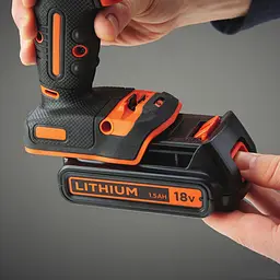 Дриль-шуруповерт Black+Decker BDCHD18KB [119537] - мініатюра 8