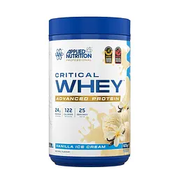 Сироватковий протеїн Applied Nutrition Critical Whey, 825 грам - Ваніль