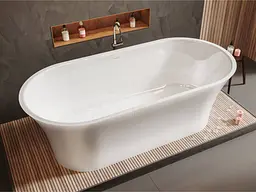 Ванна Miraggio Helga 1500x850 глянсова 0002545 Білий - мініатюра 2