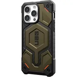 Чохол-накладка Urban Armor Gear Monarch Pro Magsafe для Apple iPhone 15 Pro Max Carbon Elemental Green (11422211427B) - мініатюра 4