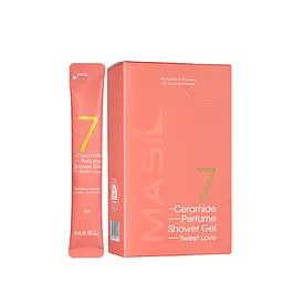 Гель для душу одноразовий Masil 7 Ceramide Perfume Shower Gel Sweet Love, пробник 8 мл