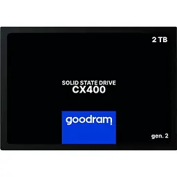 SSD 2,5 2TB Goodram CX400 Phison 3D TLC 550/500Mb/s