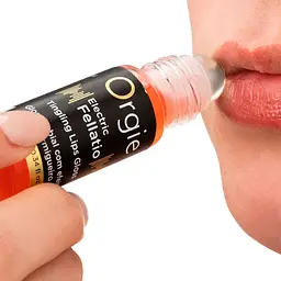 Блиск Orgie Electric Fellatio Lips Gloss, 10 мл - мініатюра 2