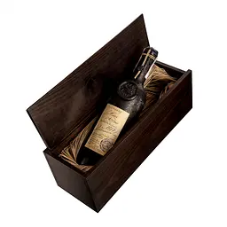 Коньяк Lheraud 1977 Fins Bois, у дерев'яній коробці, 46%, 0,7 л - мініатюра 3