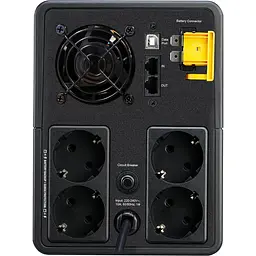 ДБЖ APC Back UPS 2200VA, (BX2200MI-GR) - мініатюра 4
