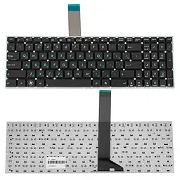 Клавіатура для ноутбука ASUS (X501 X550 X552 X750 series) rus чорний без фрейма без кріплень