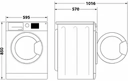 Прально-сушильна машина Whirlpool FFWD 8649 BV UA (7081501) - мініатюра 6