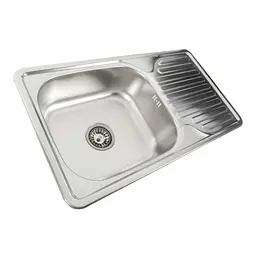 Кухонна мийка з нержавіючої сталі Valeso декор 7642 (0,8/180 мм), Decor - мініатюра 2
