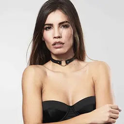 Чокер Bijoux Indiscrets MAZE Single Choker (чорний) - мініатюра 6