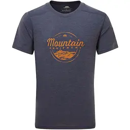Футболка Mountain Equipment Headpoint Script Mens Tee L Medieval Blue (1053-ME-006627.01596.L)
