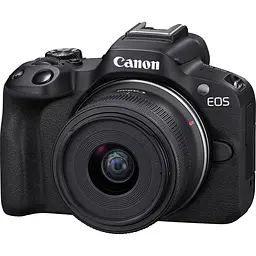 Бездзеркальний фотоапарат Canon EOS R50 Creator Kit RF-S 18-45mm f4.5-6.3 IS STM Black (5811C036) UA [140466] - мініатюра 5