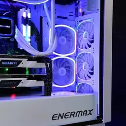 Кулер до корпусу Enermax SquA RGB White (UCSQARGB12P-W-SG) - мініатюра 8