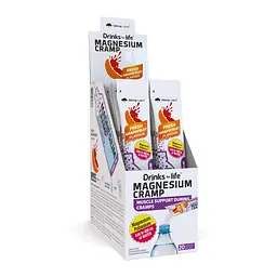 Мінеральний напій Olimp Sport Nutrition Drinks for life Magnesium Cramp, 20*6 грам - Грейпфрут