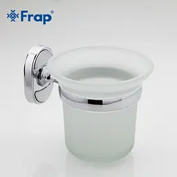 Йоржик скло настінний Frap F1910 1/20, Хром - мініатюра 4