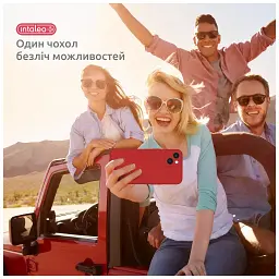 Чохол до мобільного телефона Intaleo SoftShell Apple iPhone 14 Red (1283126562358) - мініатюра 6