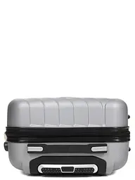 Валіза маленька S ABS-пластик Madisson Snowball 03403 58х38х23см 35 л Срібна - мініатюра 9