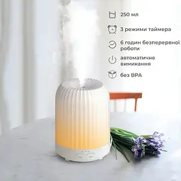 Ультразвуковий зволожувач повітря з підсвічуванням USB 250 мл Sleeping Fragrance Lamp - мініатюра 7