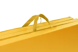 Мат гімнастичний Hop-Sport HS-064FM 4см твердий жовтий - мініатюра 3