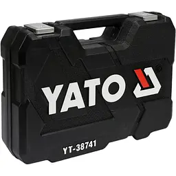 Набір головок торцевих Yato квадрат 1/2", М10-32 з інструментами 25 шт. (YT-38741) - мініатюра 4