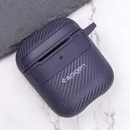 Футляр SGP Shockproof для навушників Airpods 1/2 Midnight Blue - мініатюра 3