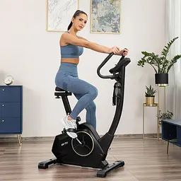 Велотренажер Gymtek XB4000 iConsole+ електромагнітний золотий - мініатюра 7