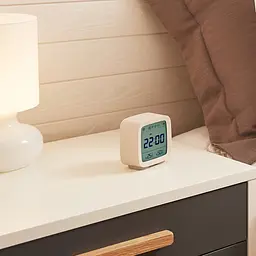 Розумний будильник Xiaomi Qingping (Годинник, Будильник, Гігрометр) CGD1 Beige - мініатюра 4