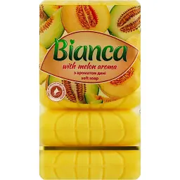 Тверде мило Bianca Melon Aroma Soft Soap 5 х 70 г (4823107611513)