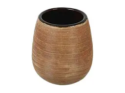 Підставка для зубних щіток Ekodeo Склянка Bees beige арт.37031