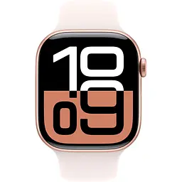 Смарт-годинник Apple Watch Series 10 GPS 46mm Rose Gold Aluminum Case with Light Blush Sport Band S/M (MWWT3) [114972] - мініатюра 2