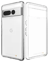 Оригінальний протиударний чохол для Google Pixel 7 Pro GEAR4 Crystal Palace прозорий з антимікробним покриттям - мініатюра 1