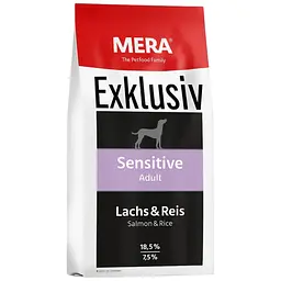 Сухий корм Mera Exklusive sensitive Adult Lachs-Reis для чутливих собак з лососем та рисом 15 кг