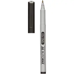 Маркер Buromax Jobmax водостійкий 0.6 мм чорний  (BM.8701-01)   - мініатюра 2