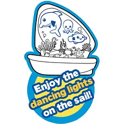 Іграшка для води Splash 'N Play вітрильник Light Up Sailboat (16-89022) - мініатюра 5