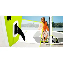 Надувна дошка SUP THUNDER Planet 320 см з веслом Lime - мініатюра 2