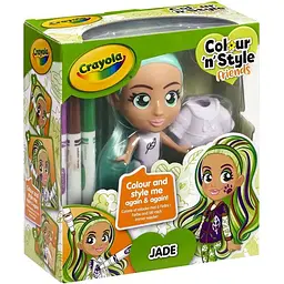 Набір для творчості Crayola Colour n Style, стильні дівчата, Джейд (918937.005) - мініатюра 2