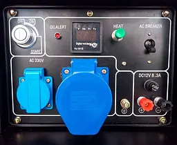 Генератор Синхронний KonnerSohnen KS 6100HDE, 5.5KW, дизель, 230V / 5000 Вт / Дизель (KS6100HDE) - мініатюра 6