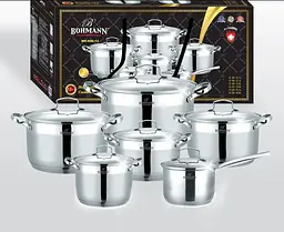 Набір посуду Bohmann ВН-600-12 12 предметів - мініатюра 2