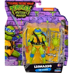 Уцінка. Ігрова фігурка TMNT Черепашки-ніндзя Movie III Леонардо, 11,5 см (83281) - мініатюра 5