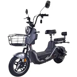 Електроскутер Двомісний Crosser CR2 (800W, 60V, 24ah графенові АБК) Сірий