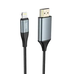 Кабель адаптер 2 метри HOCO UA15 Lightning to HDMI - конвертер перехідник - мініатюра 3