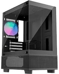 Корпус 1stPlayer Mi2-A-BK-2F7R-1F7 ARGB Black