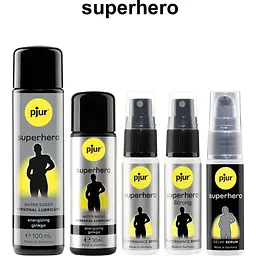 Стимулювальна змазка на водній основі Pjur SuperHero glide - мініатюра 4